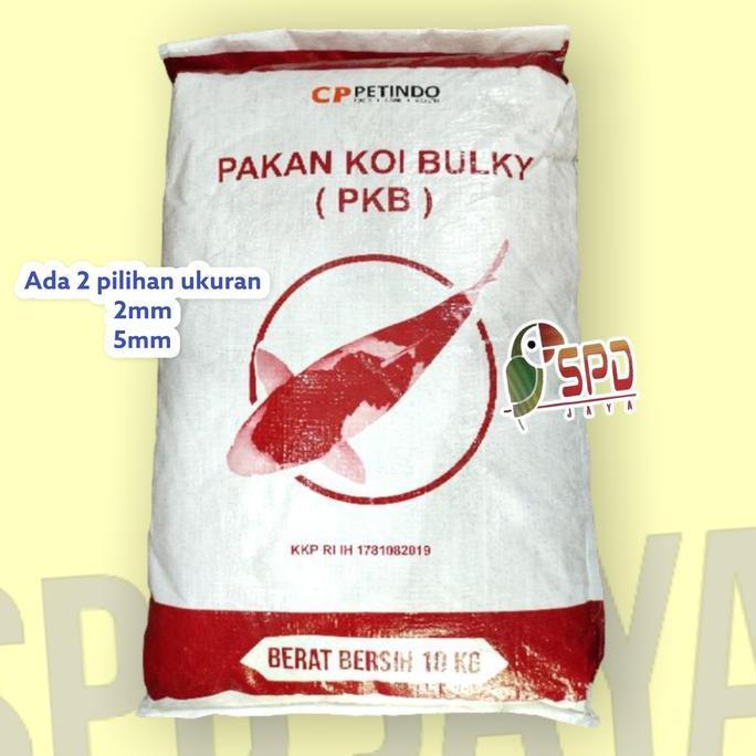 Catbull- Pakan Ikan Koi Bulky Pkb 10 Kg - Pelet Ikan Koi