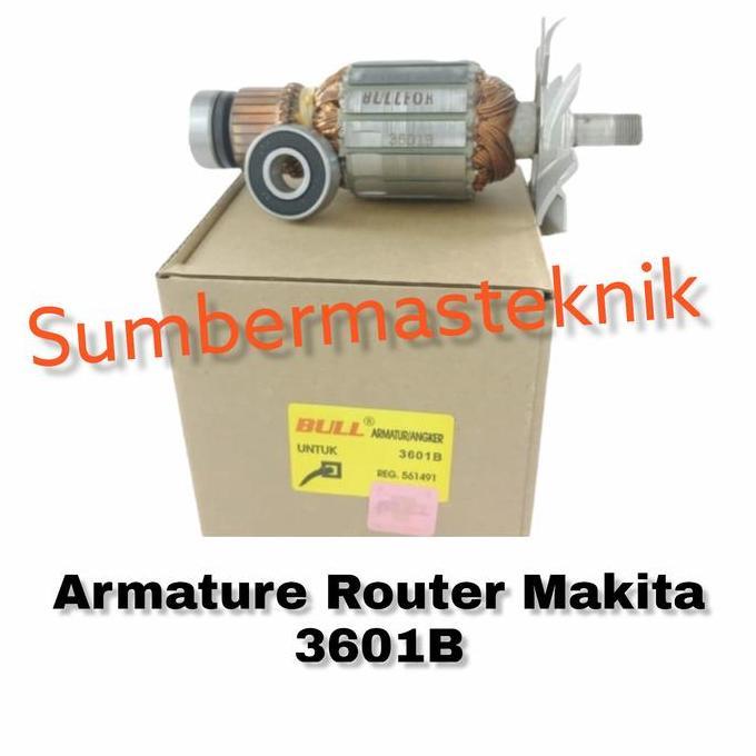 TERBARU ARMATURE MAKITA 3601 B ARMATURE ANGKER MESIN ROUTER MAKITA 3601B