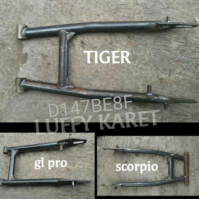Swing Arm Custom Motor Scorpio Tiger GLPRO CB Megapro New Bahan Pipa Tebal