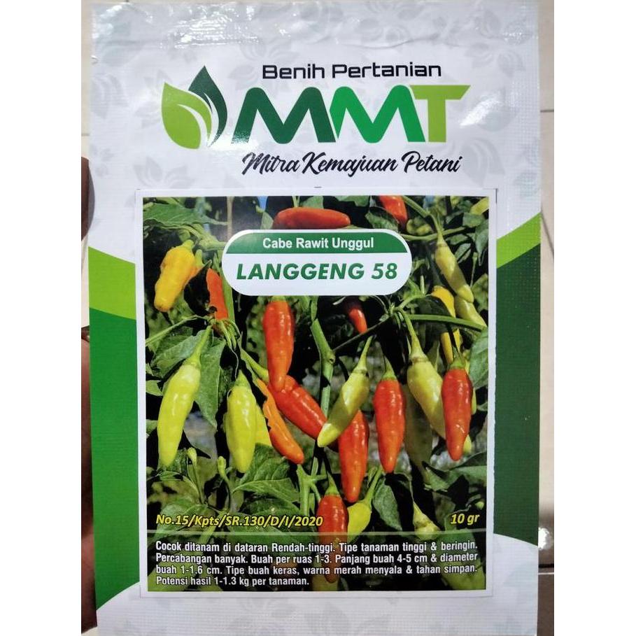 PROMO Benih Cabe Rawit LANGGENG 58 Kemasan 10gr - Bibit Cabe LANGGENG - Cabai Crm langeng 58 new mar