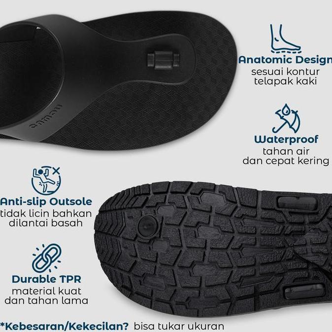 Kets- Sandal Pria Dewasa Distro Keren Ori Camou Theo Series Original Sendal Jepit Cowok Casual Kekin