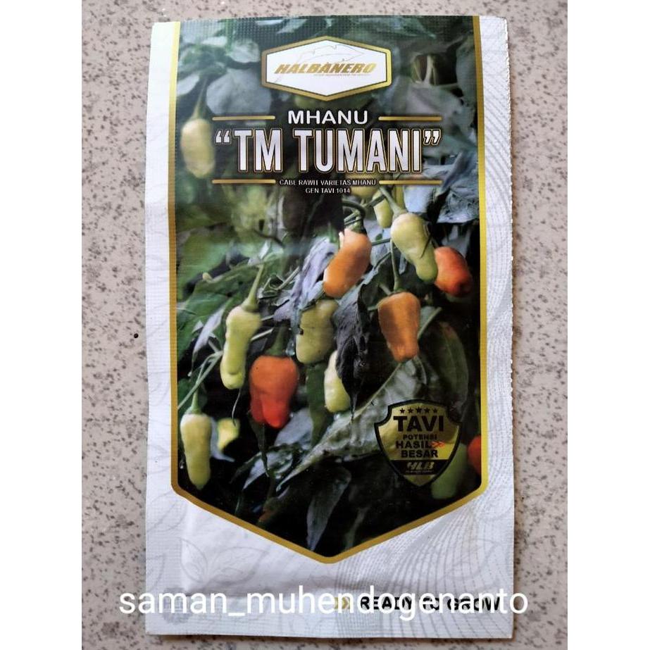 PROMO Benih Cabe Rawit F1 MHANU TM TUMANI 10 Gram Halbanero - Bibit Cabe rawit hibrida mhanu tm tuma