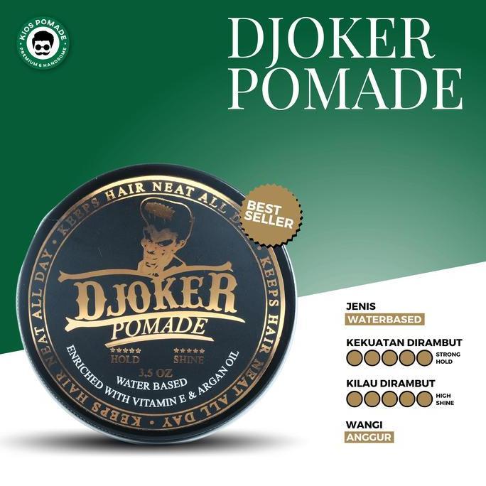 Gogogo- Djoker Pomade Water Based Aroma Wangi Anggur