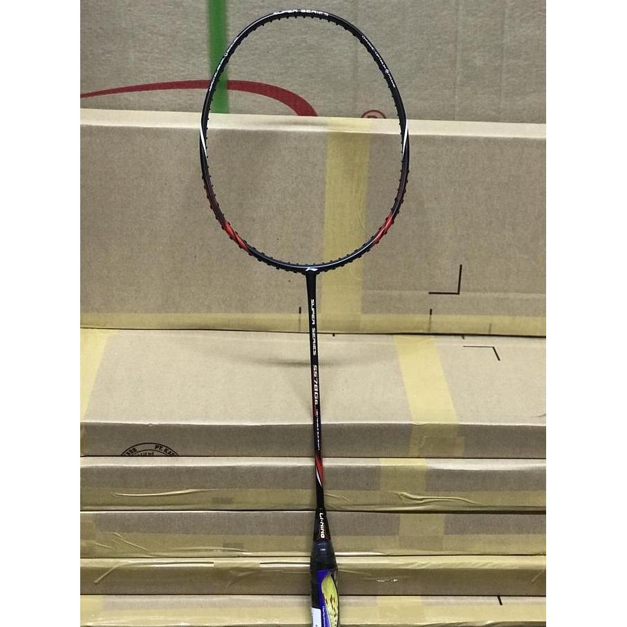 Promo RAKET BULUTANGKIS LINING SUPER SERIES SS 78 G6 ORIGINAL BATANGAN Diskon