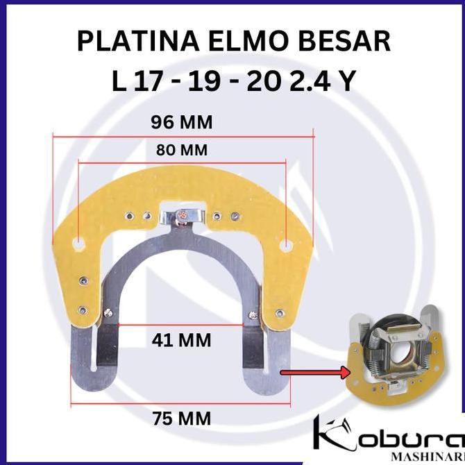Platina Dinamo Model Besar Platina L 17-19-20 2.4 Y Elektromotor Mesin Dinamo 1 Phase