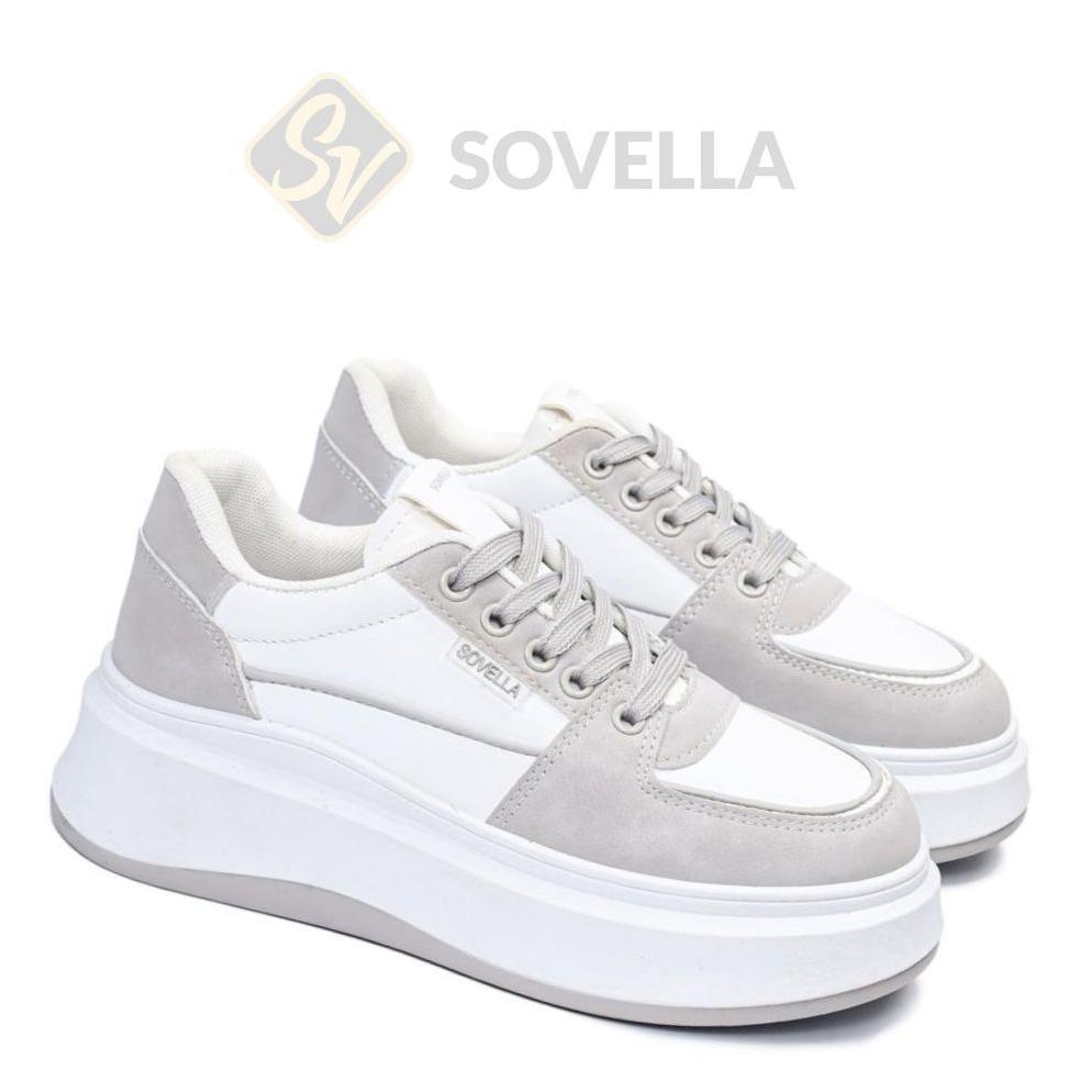 BESTPROMO SOVELLA Leia Sepatu Sneaker Wanita Simple Polos