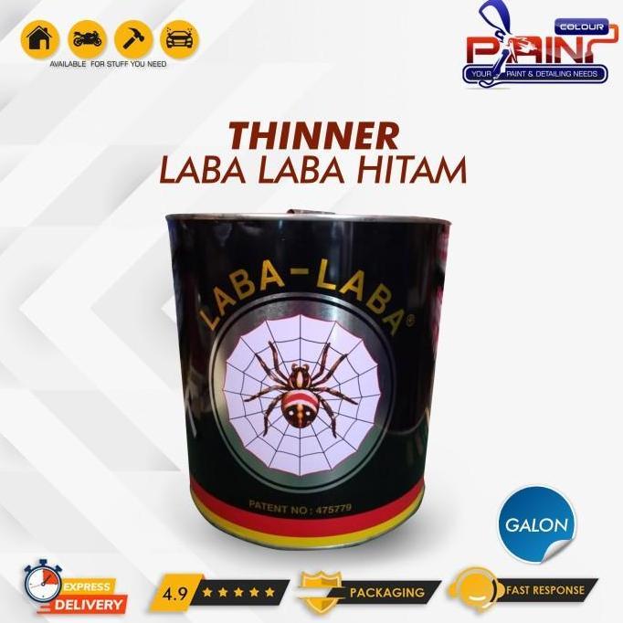 Cat- Thinner Laba Laba Hitam Galon