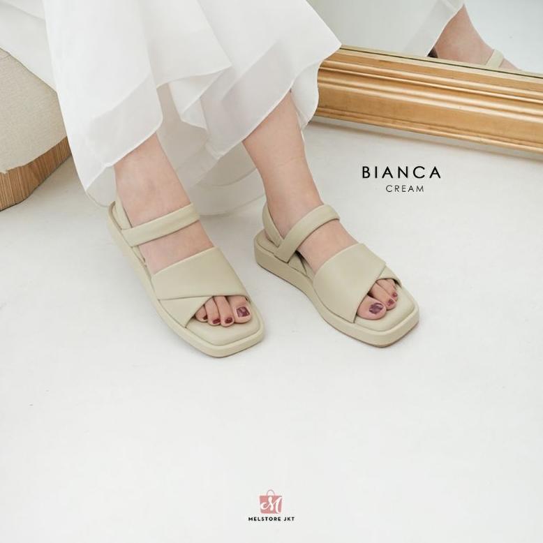 HOT SALE Damelia Melstore Jkt BIANCA SANDALS Melstore Jkt Official Shop / sendal wanita /Sepatu Sand
