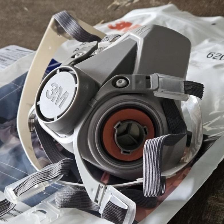 Masker 3M Respirator 6200 Tanpa Filter