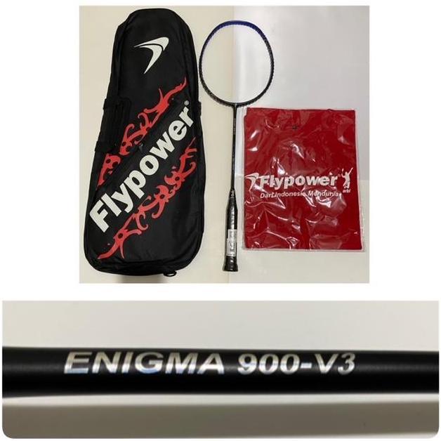 Promo RAKET BADMINTON BULUTANGKIS FLYPOWER ENIGMA 900 V3 ORIGINAL Diskon