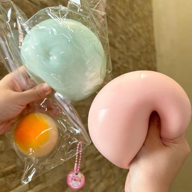 rafadays77 - kyutosquish squishy mochi jumbo besar gemoy dan kecil mainan imut relaksasi lucu viral 