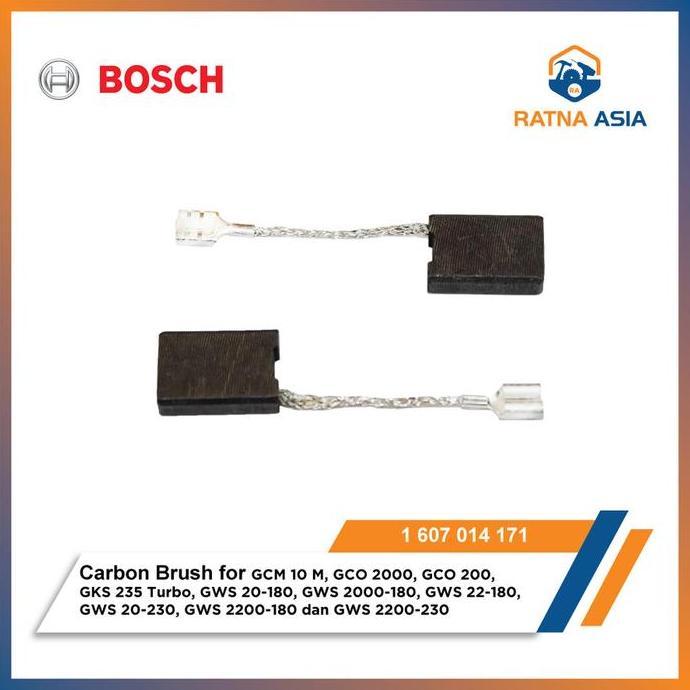 TERBARU - Bosch Carbon Brush for GCO 200 GWS 22-180