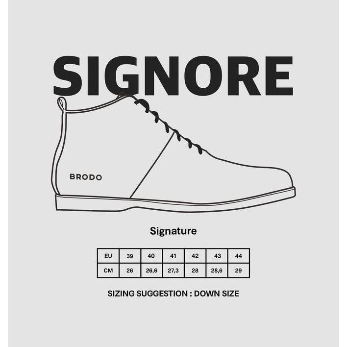 Kets- Brodo - Sepatu Pria Ventura Eco Full Black