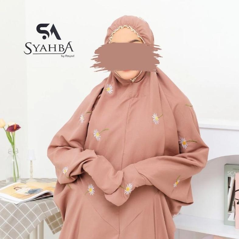 Bergaransi Mukena Terusan Daisy Couple Tk Anak Dewasa | Syahba