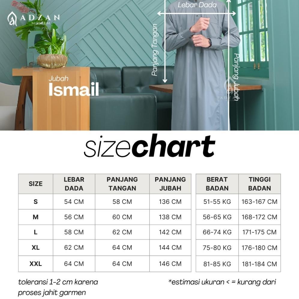 DISKON AVOHOLIC.ID - JUBAH GAMIS PRIA EXCLUSIVE ISMAIL WARNA ABU TUA