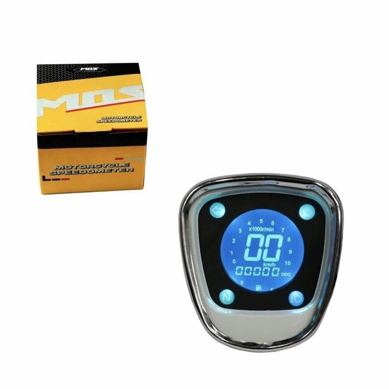 Termurah !! Spido Speedometer Digital Led Honda C70 Dengan Odometer