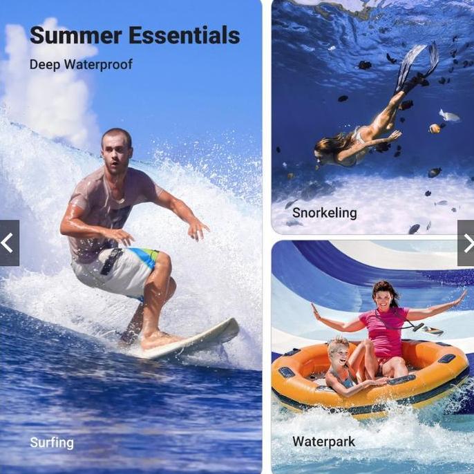 Instancodbisa- Ugreen Phone Case Sarung Pelindung Hp Waterproof Multifungsi Kantong Hp Anti Air Max 