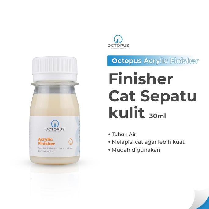 Cat- Octopus Acrylic Finisher - Pelapis Cat Sepatu | Finisher Cat Sepatu Kulit