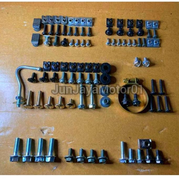 DS276 - Baut full set body bodi honda revo absolute / absolute revo 2009-2014