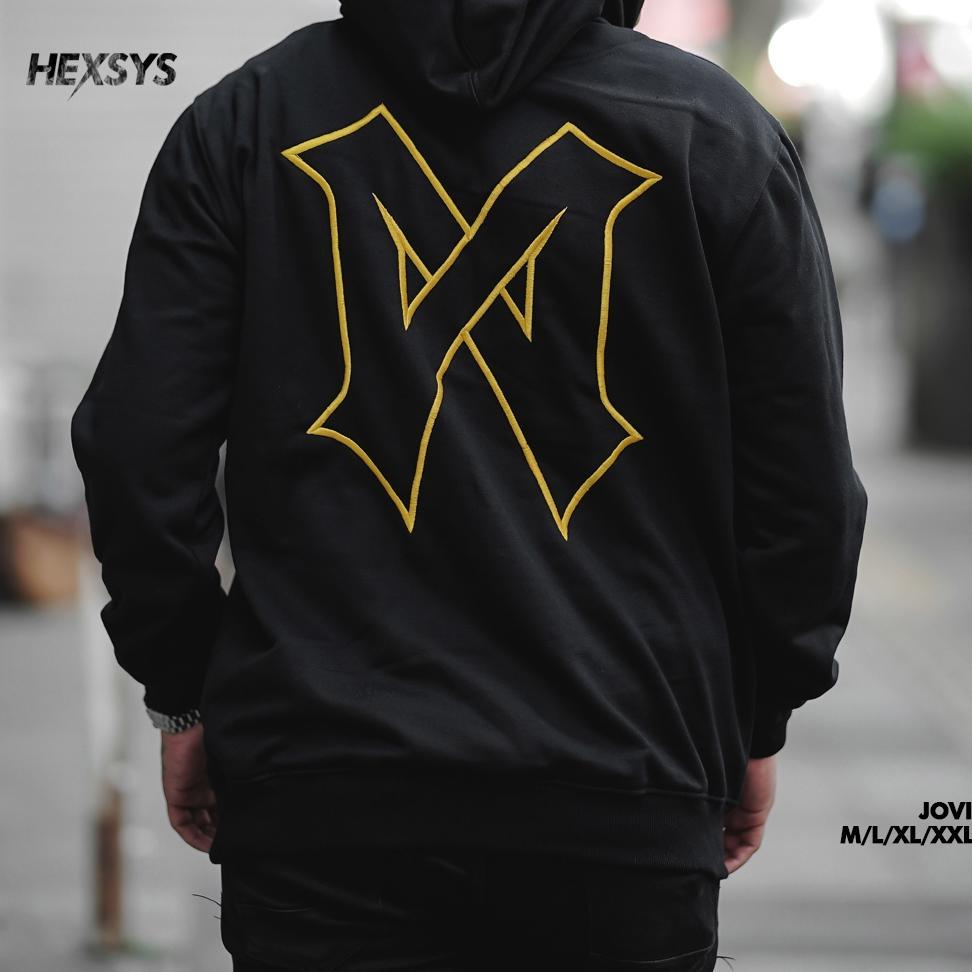 NEW Bossque X Hexsys - Jovi Hoodie Bordir Jumper Mythology Sweater Pria Pullover Jaket Hoodie Pria