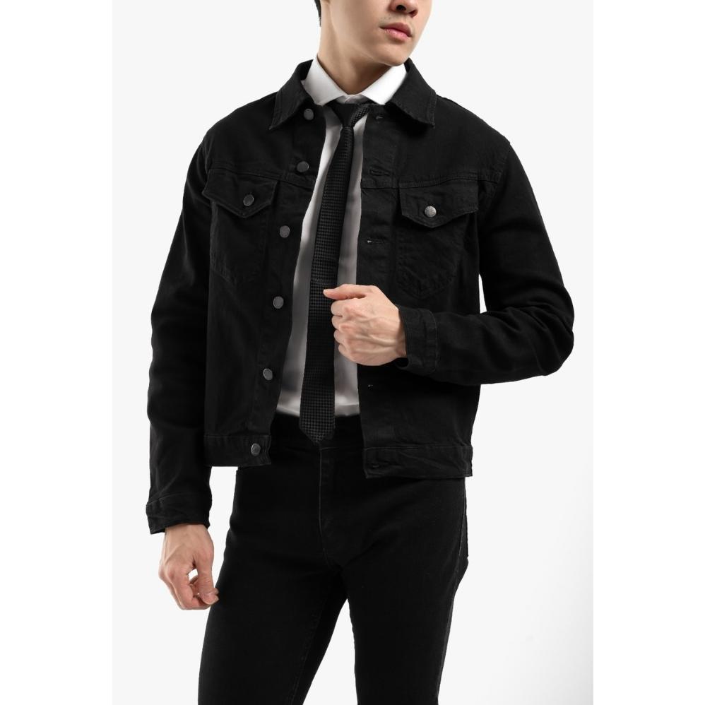 BIG PROMO Heymale Denim Slim Fit Jacket Jaket Pria