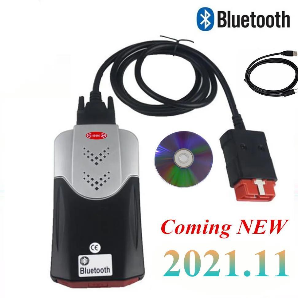 New vci for vd tcs cdp pro for tnesf delphis orpdc vd ds150e cdp usb bluetooth obd obd2 scanner 2021