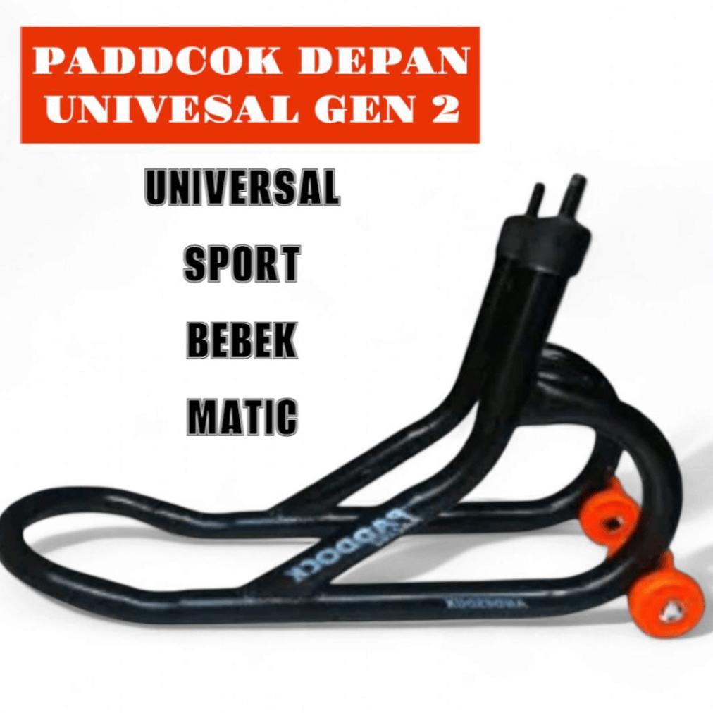 Grosir Paddock Depan Motor Bebek Sport Matic Model Curved Universal Drag Road Race