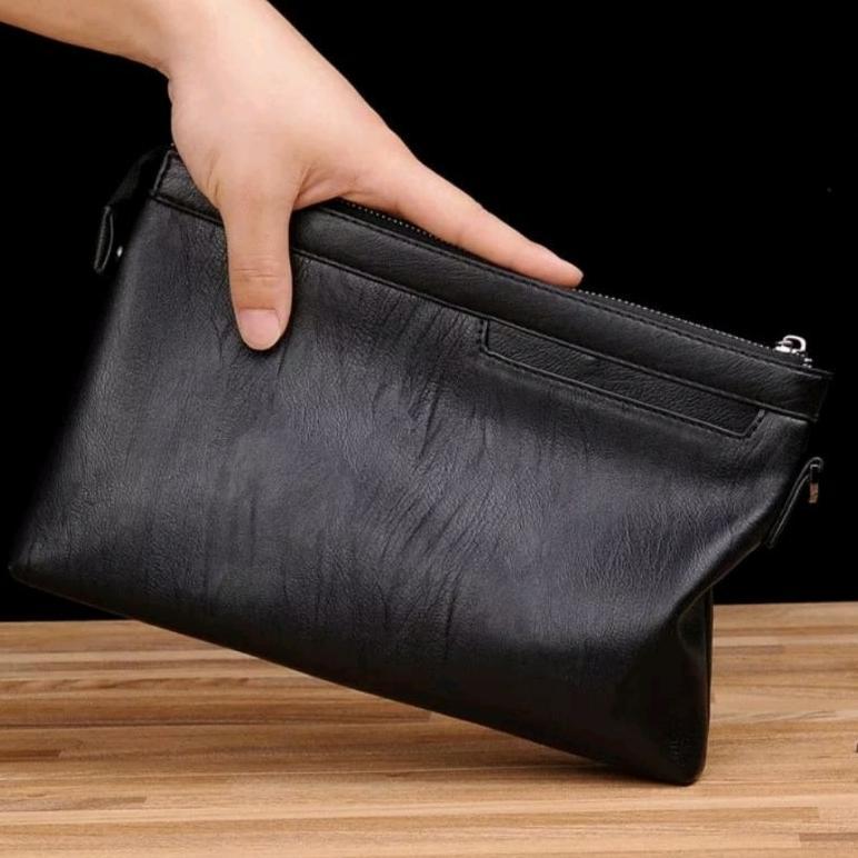 BEST SELLER Business Tas Clutch Dompet Tas genggam pria wanita Clutch roxy