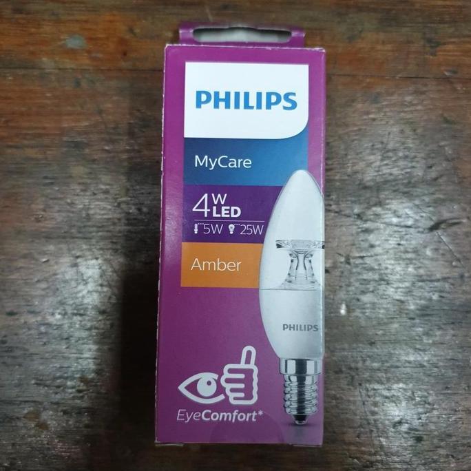 Lightwoll- Lampu Led Candle Philips 4W E14