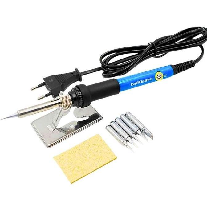 Cncoff- Paket Lengkap Solder Listrik 60 Watt Adjustable Temperature Fast Heating Solder  Teknisi Hp 