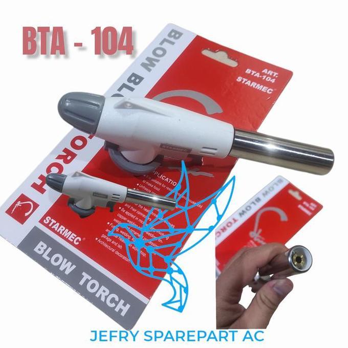 perokto_sho - gas torch / blow blow torch bta - 104 starmec / pemantik portable