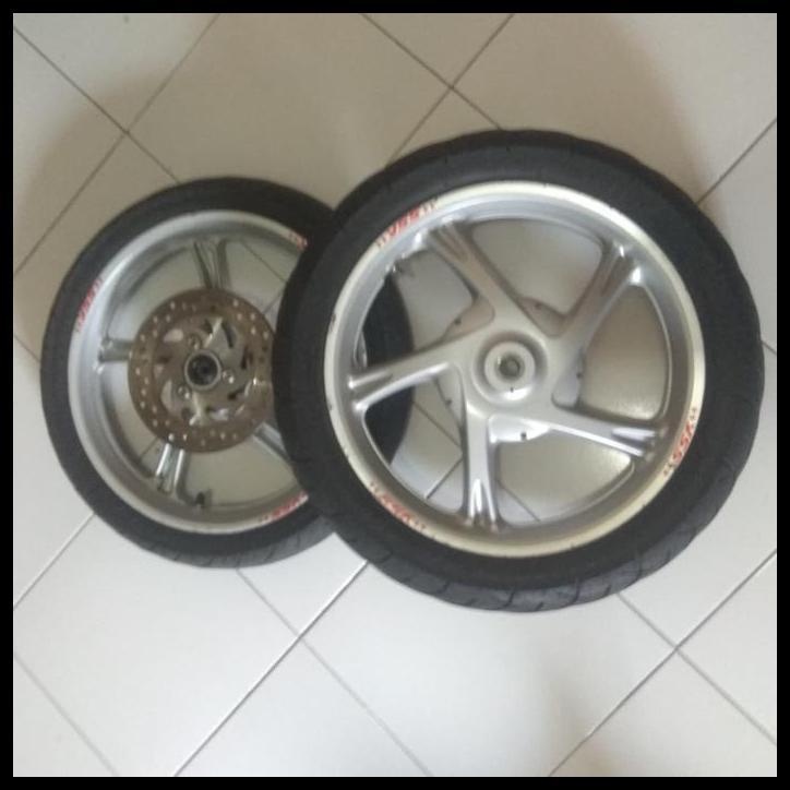 DISKON VELG VELEK DEPAN BELAKANG FINO 125 ORIGINAL COPOTAN