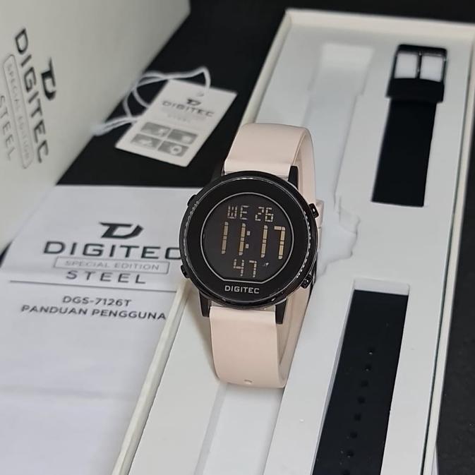 TERMURAH JAM TANGAN DIGITEC 6090/7126 ORIGINAL WATER RESISTANT DIAMETER 3.6CM||JAMTANGANWANITA