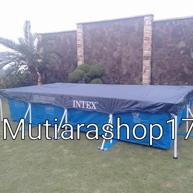 Silahkan Order] Bestway Intex Cover pelindung Penutup kolam renang bestway 4x2 meter