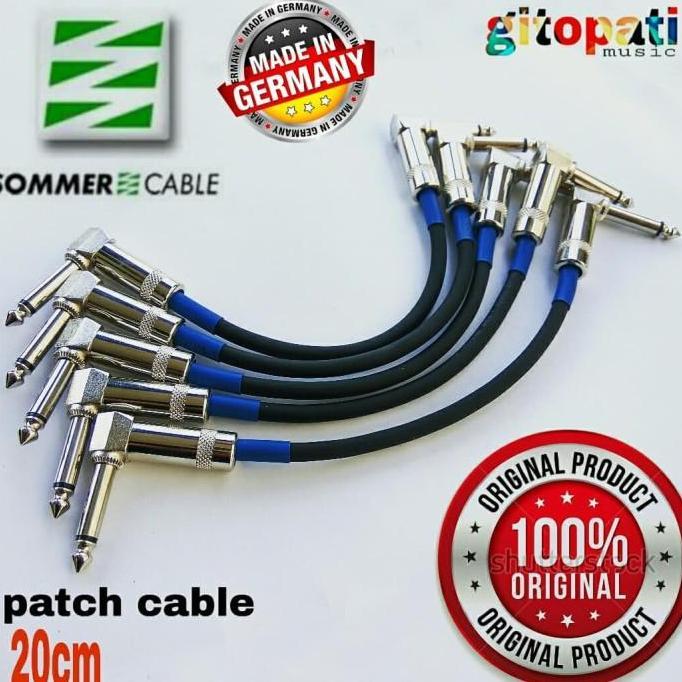 Daeloos - jumper efek gitar kabel SOMMER original germany