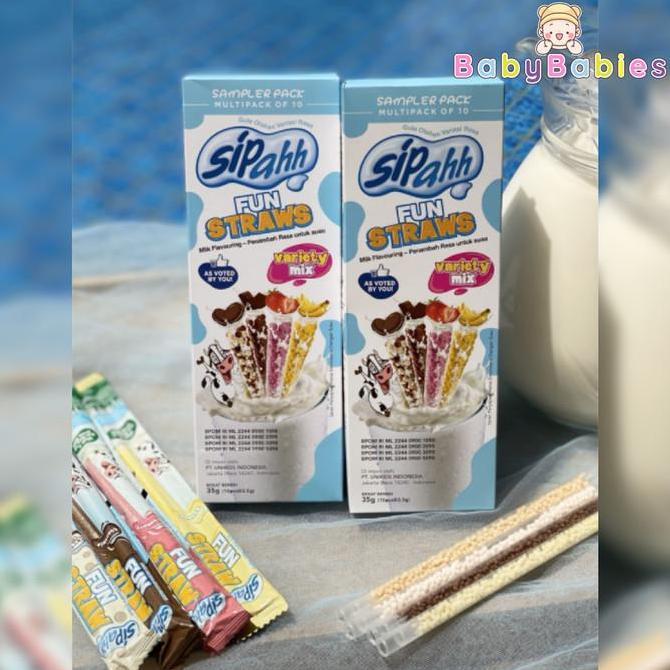 Bestone- sedotan sippah rasa buah isi 10/sedotan rasa buah sippah fun straw