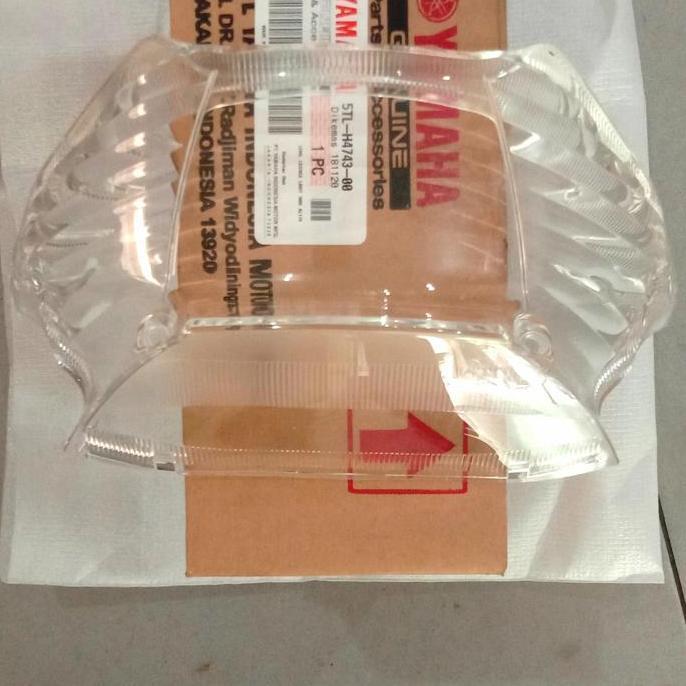 kaca lampu belakang mio sporty mika lampu belakang mio