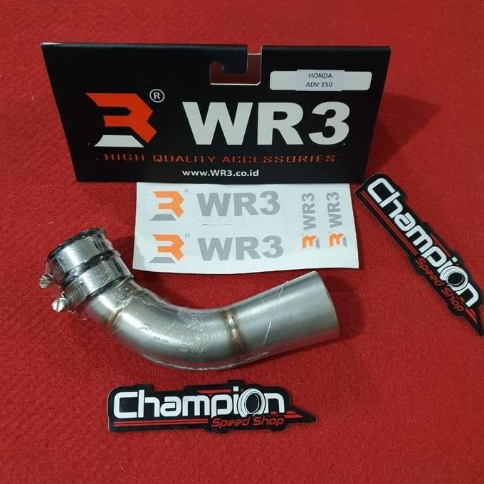 Air Intake Pipa Filter Udara Velocity WR3 Honda ADV 150