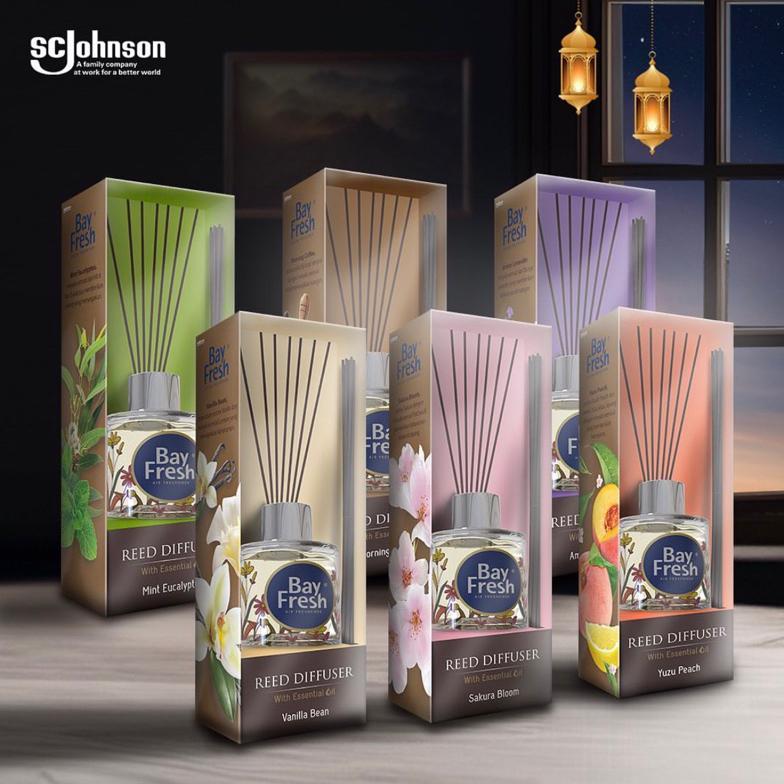Discount Bayfresh Reed Diffuser Reguler With Essential Oil Series ( Bayfresh Reed Diffuser Amber Lav
