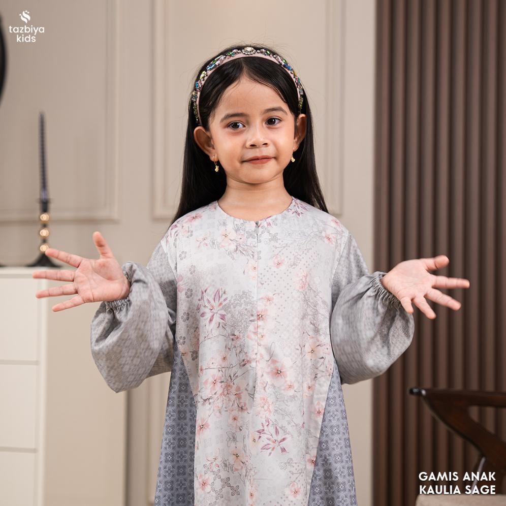 DISKON TAZBIYA GAMIS ANAK MOTIF | DRESS ANAK MOTIF | DRESS SYARI ANAK SILK PREMIUM | GAMIS ANAK SARI