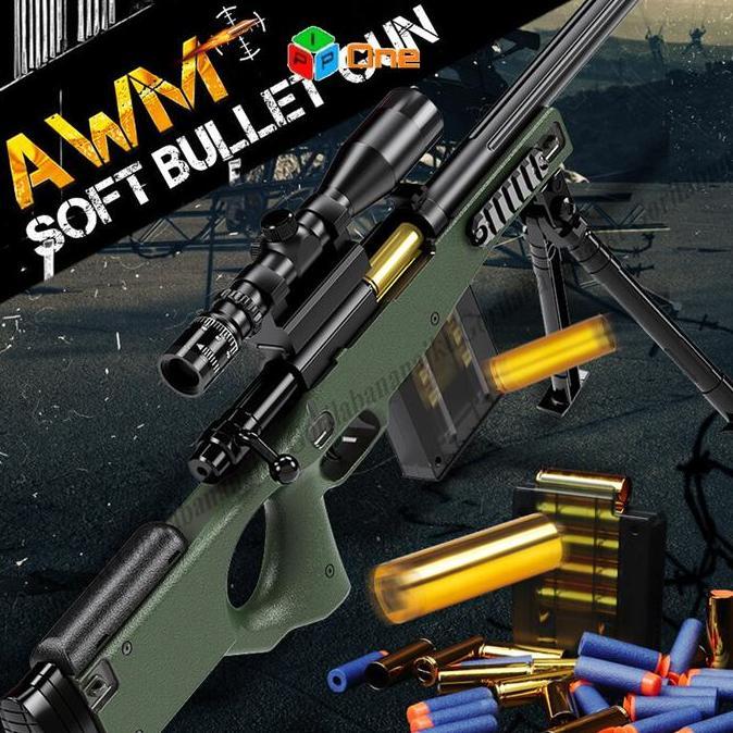 mz_fiktra - mainan pistol pistolan awm sniper tembak tembakan