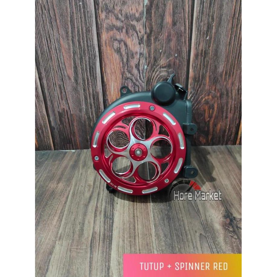 DS57 - TUTUP KIPAS SPINNER GENIO BEAT NEW DELUXE 2020 SCOOPY PRESTIGE 2021 2022 2023 STREET LED