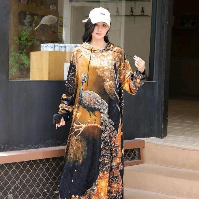 DR275 - GAMIS DRES BLUDRU JUMBO TEBAL BANYAK MOTIF YAH