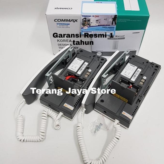Instancodbisa- Interphone Commax Tp-1L (2 Unit) Intercom Commax Tp-1L
