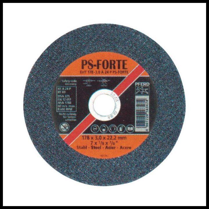 TERBARU PFERD CUTTING WHEEL EHT180-3.0PSF STEEL 163474 PF0001478
