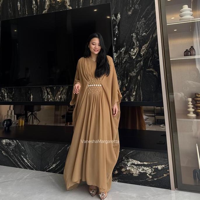 Instancodbisa- [Vm] - Ready Stock - 833 Kaftan Ceruty / Dress Mute Muslim Lebaran 2024 833# Mydress_