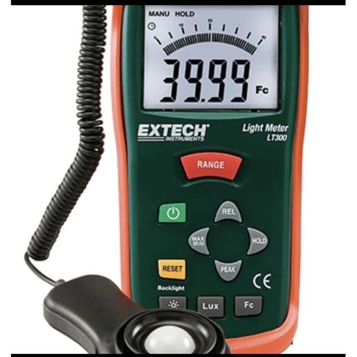 CHIONEZA Extech Lt 300 Digital Light Lux Meter Intensitas Cahaya