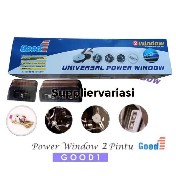KIELOZA Power Window Universal Goodone Giordon 2 Pintu Set Komplete Power Window Mobil Universal