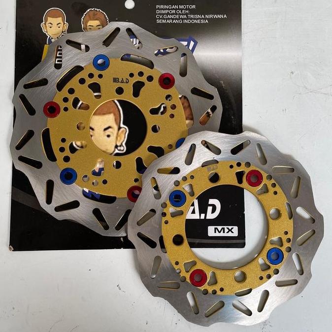 FORMEXINO DISC PIRINGAN CAKRAM SET DEPAN BELAKANG STANDAR PNP JUPITER MX DOUBLE CAKRAM