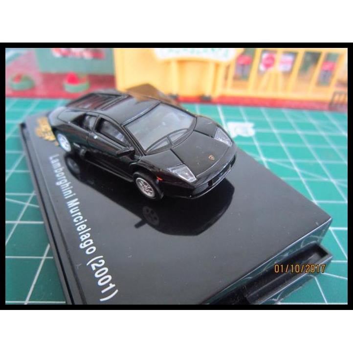 TERLARIS RICKO SKALA 1:87 - LAMBORGHINI MURCIELAGO 2001 HITAM CC225 